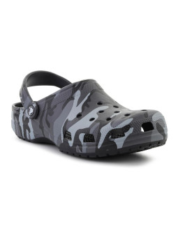 Crocs classic camouflage clog black/slate grey 211936-0dd