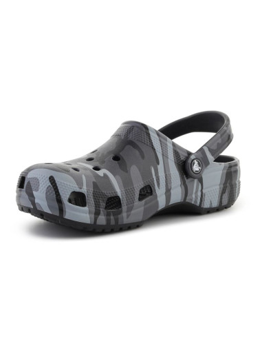 Crocs classic camouflage clog black/slate grey 211936-0dd