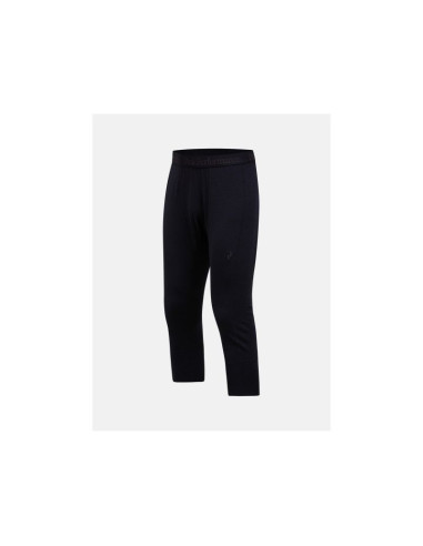 Spodnie termiczne peak performance magic 3/4 long johns wool-blend baselayer men czarny