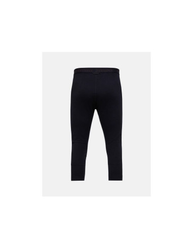 Spodnie termiczne peak performance magic 3/4 long johns wool-blend baselayer men czarny
