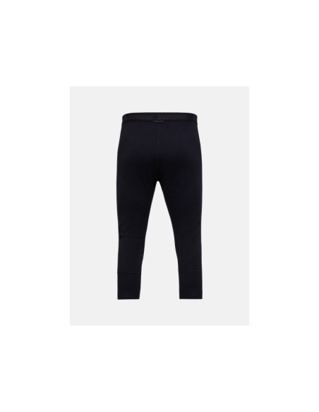 Spodnie termiczne peak performance magic 3/4 long johns wool-blend baselayer men czarny