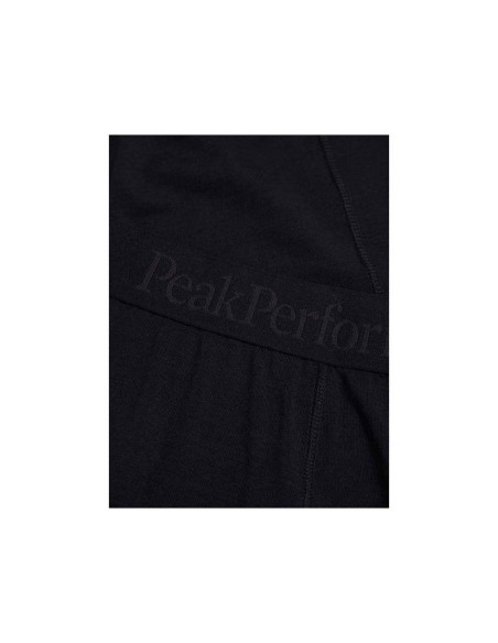 Spodnie termiczne peak performance magic 3/4 long johns wool-blend baselayer men czarny