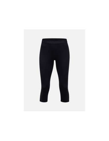 Spodnie termiczne peak performance magic 3/4 short johns wool-blend baselayer women czarny