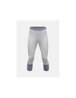 Spodnie termiczne peak performance magic 3/4 short johns wool-blend baselayer women szary