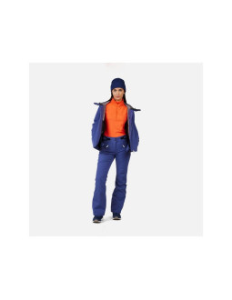 Bluza damska rossignol w mid layer stretch hz pomarańczowy 2