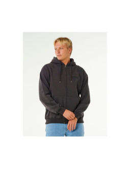Bluza męska rip curl surf puff zip thru czarna