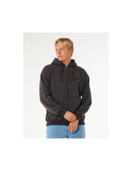 Bluza męska rip curl surf puff zip thru czarna