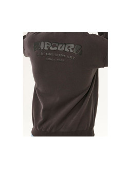 Bluza męska rip curl surf puff zip thru czarna 2
