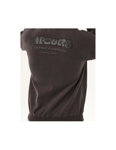 Bluza męska rip curl surf puff zip thru czarna