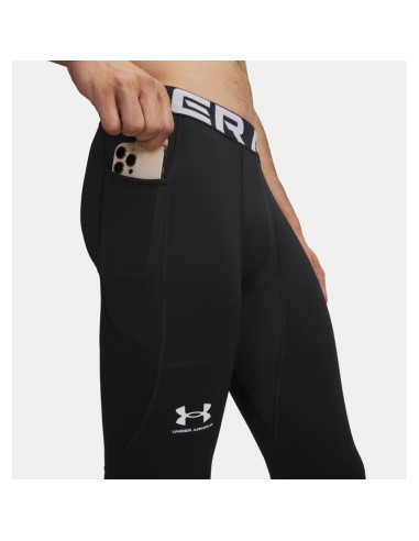 Legginsy termoaktywne under armour cg armour leggings - black rozmiar: s