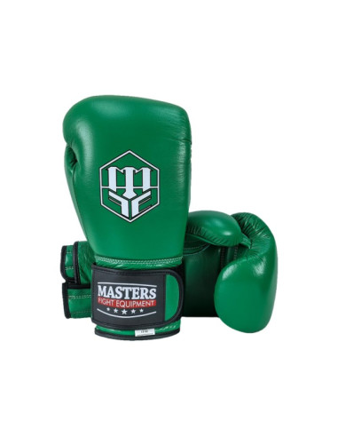Rękawice bokserskie skórzane rbt-greenstrike 12 oz zielone