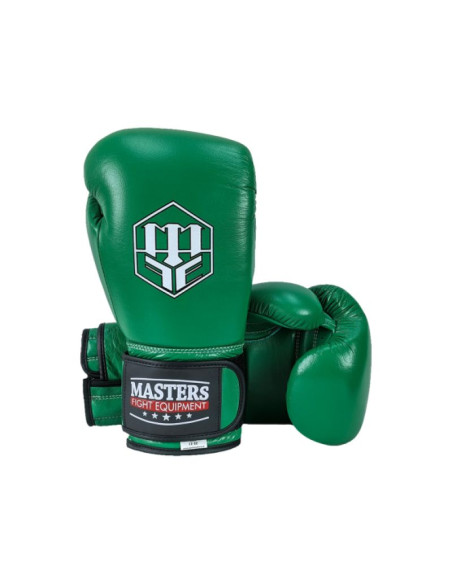 Rękawice bokserskie skórzane rbt-greenstrike 12 oz zielone