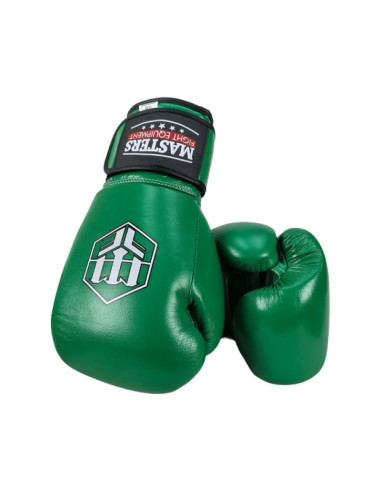 Rękawice bokserskie skórzane rbt-greenstrike 12 oz zielone