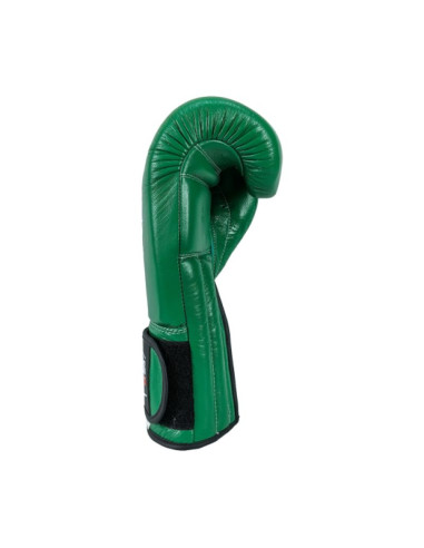 Rękawice bokserskie skórzane rbt-greenstrike 12 oz zielone