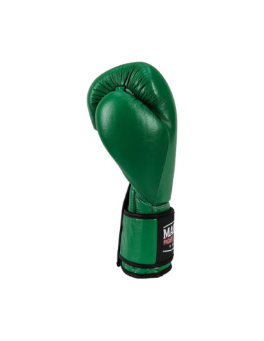 Rękawice bokserskie skórzane rbt-greenstrike 12 oz zielone