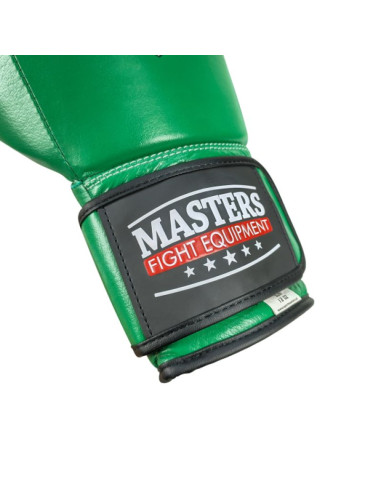 Rękawice bokserskie skórzane rbt-greenstrike 12 oz zielone