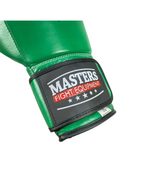 Rękawice bokserskie skórzane rbt-greenstrike 12 oz zielone