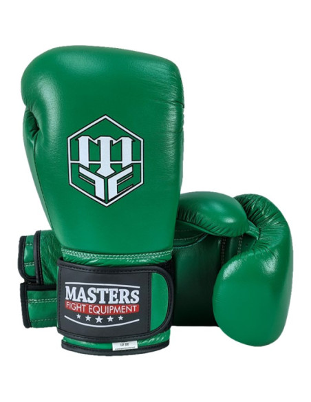 Rękawice bokserskie skórzane rbt-greenstrike 12 oz zielone