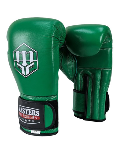 Rękawice bokserskie skórzane rbt-greenstrike 12 oz zielone