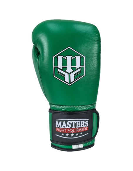 Rękawice bokserskie skórzane rbt-greenstrike 12 oz zielone