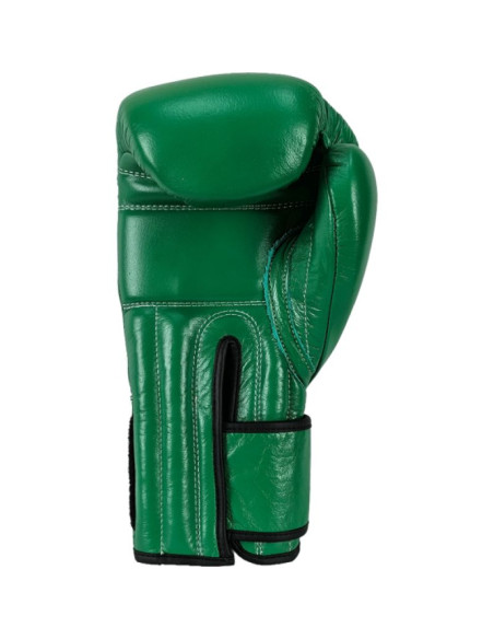 Rękawice bokserskie skórzane rbt-greenstrike 12 oz zielone