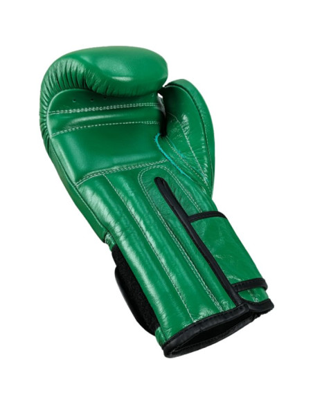 Rękawice bokserskie skórzane rbt-greenstrike 12 oz zielone