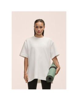 Koszulka damska casall aria oversize tee biały - m