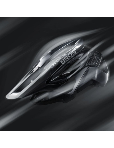Kask rowerowy rockbros lk-99 na rower górski z regulowanym daszkiem i zapięciem magnetycznym 58-62 cm - czarny