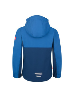 Kurtka trollkids kristiansand softshell alpejski niebieski/ciemny indigo/niebieski basenowy (320-144) 2