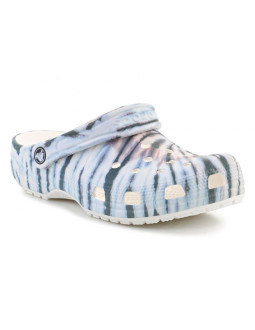 Crocs classic tie dye clog chalk/multi 211937-0pz