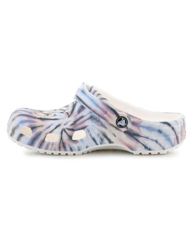 Crocs classic tie dye clog chalk/multi 211937-0pz