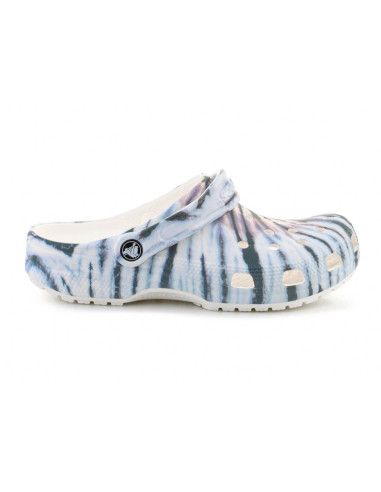 Crocs classic tie dye clog chalk/multi 211937-0pz
