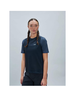 Koszulka rowerowa poc w's motion air s/s jersey granatowy 2