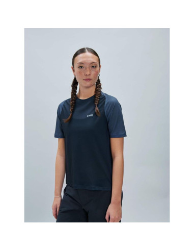 Koszulka rowerowa poc w's motion air s/s jersey granatowy