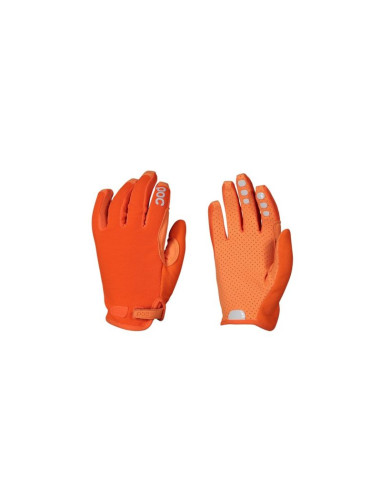 Rękawiczki rowerowe poc resistance enduro adj glove - zink orange rozmiar: m
