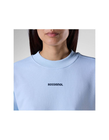 Bluza damska rossignol w logo cn niebieska