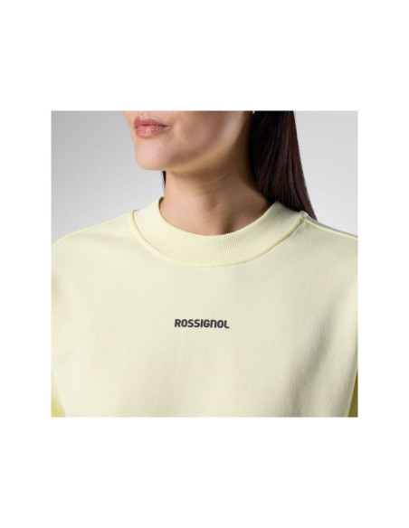 Bluza damska rossignol w logo cn żółta