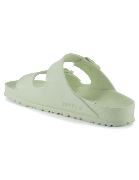 Klapki męskie birkenstock arizona essentials eva regular faded lime na szeroką stopę piankowe (1024571)
