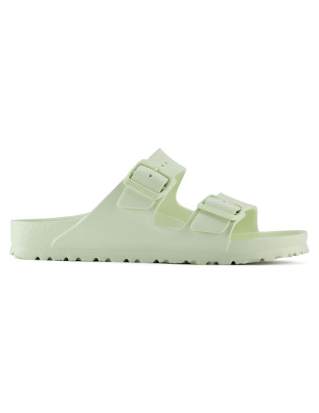 Klapki męskie birkenstock arizona essentials eva regular faded lime na szeroką stopę piankowe (1024571)