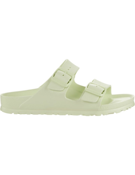 Klapki męskie birkenstock arizona essentials eva regular faded lime na szeroką stopę piankowe (1024571)