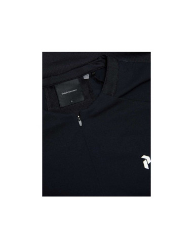 Koszulka damska peak performance w mountainbreath sleveless polo kolor czarny