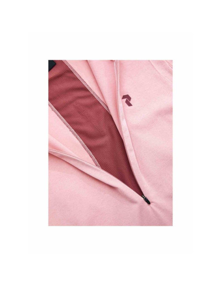 Koszulka damska peak performance w mountainbreath sleveless polo kolor różowy
