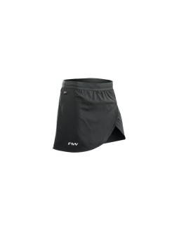Spodenki rowerowe northwave active wmn skirt czarny