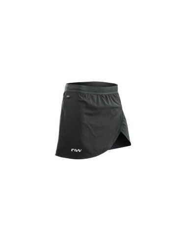 Spodenki rowerowe northwave active wmn skirt czarny