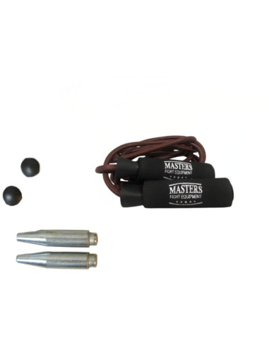 Skakanka bokserska z obciążnikami 2 x 160g sbr-w