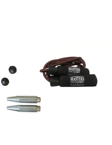 Skakanka bokserska z obciążnikami 2 x 160g sbr-w