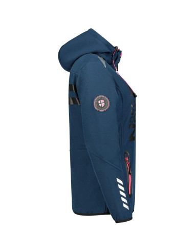 Kurtka softshell geographical norway (wu4009f/gn navy/f.-pink)