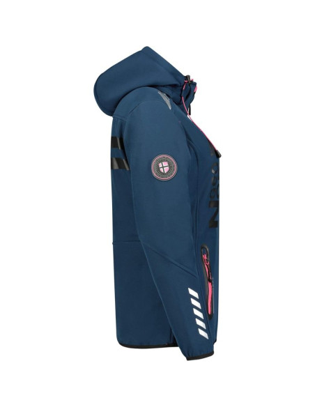 Kurtka softshell geographical norway (wu4009f/gn navy/f.-pink)