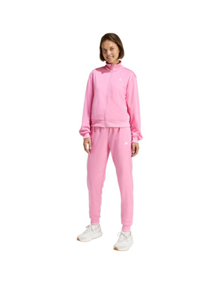 Dres damski adidas essentials feel cozy tracksuit różowy kb8458