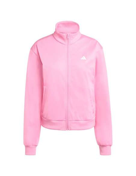 Dres damski adidas essentials feel cozy tracksuit różowy kb8458